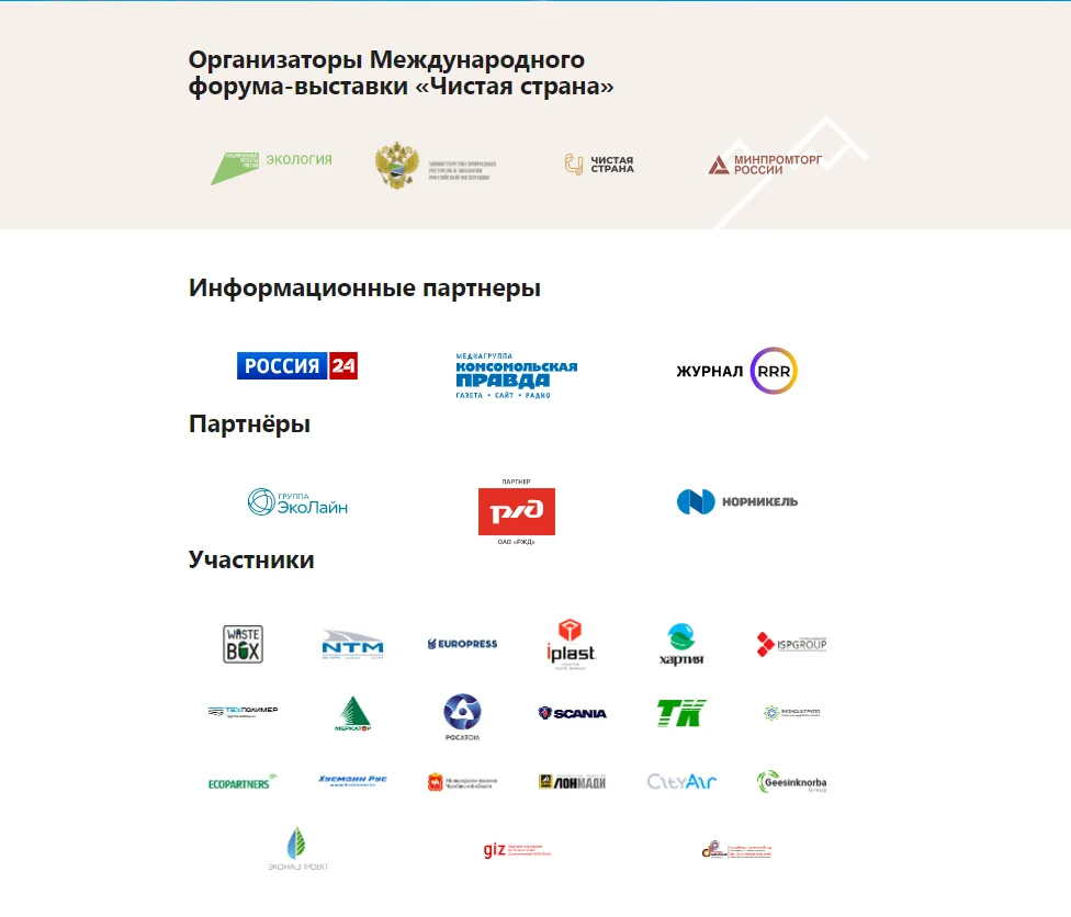 V Международный съезд региональных операторов