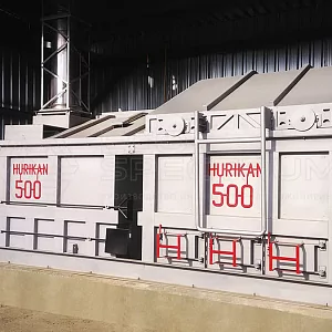 Крематор для медицинских отходов HURIKAN 500