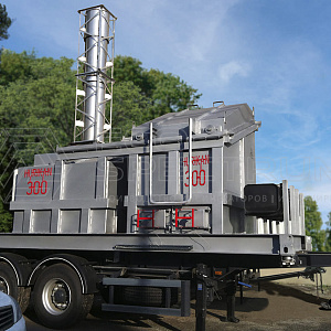 Оборудование для утилизации биологических отходов HURIKAN 300