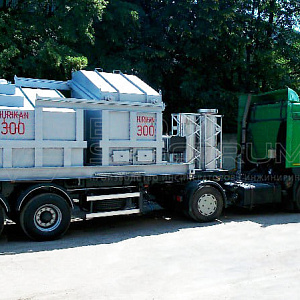Установка по утилизации отходов HURIKAN 300